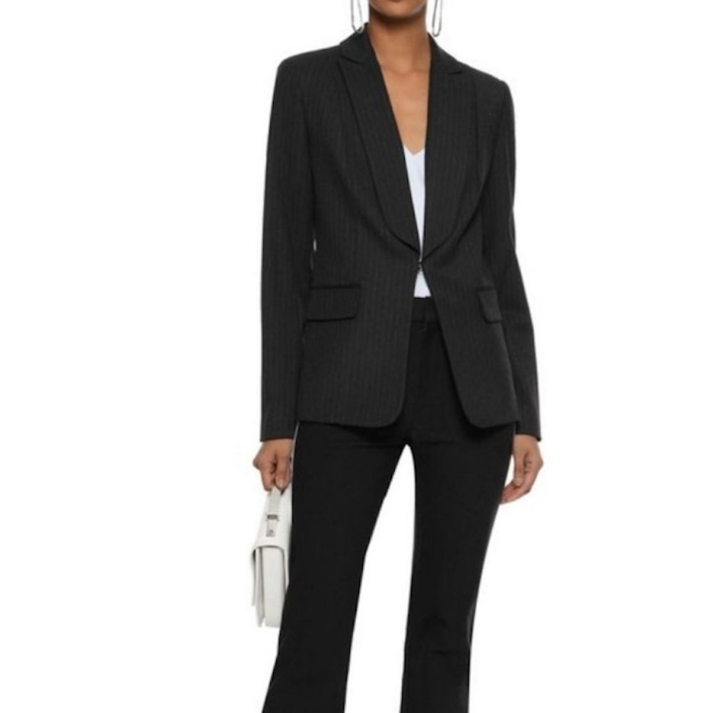 Elie Tahari Lorelei Pinstripe Blazer